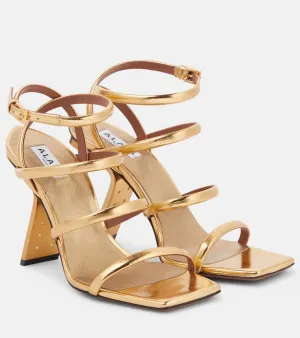 Alaia Perfo leather sandals