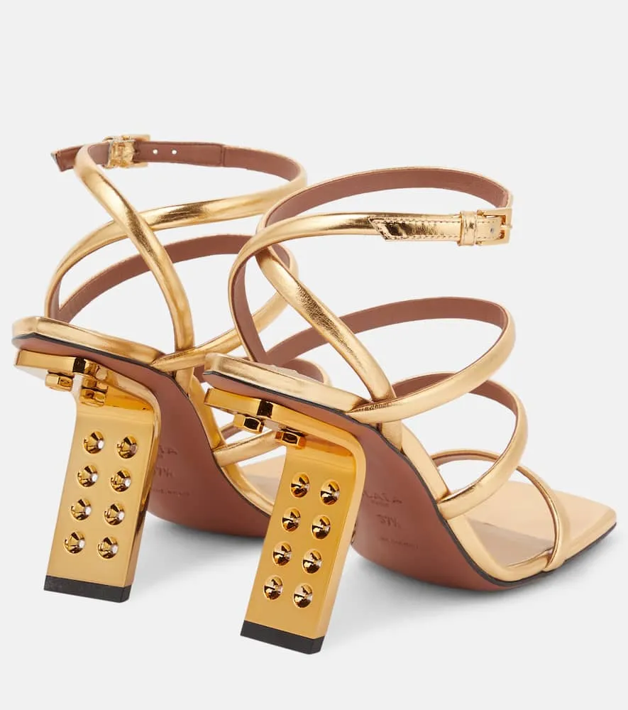 Alaia Perfo leather sandals