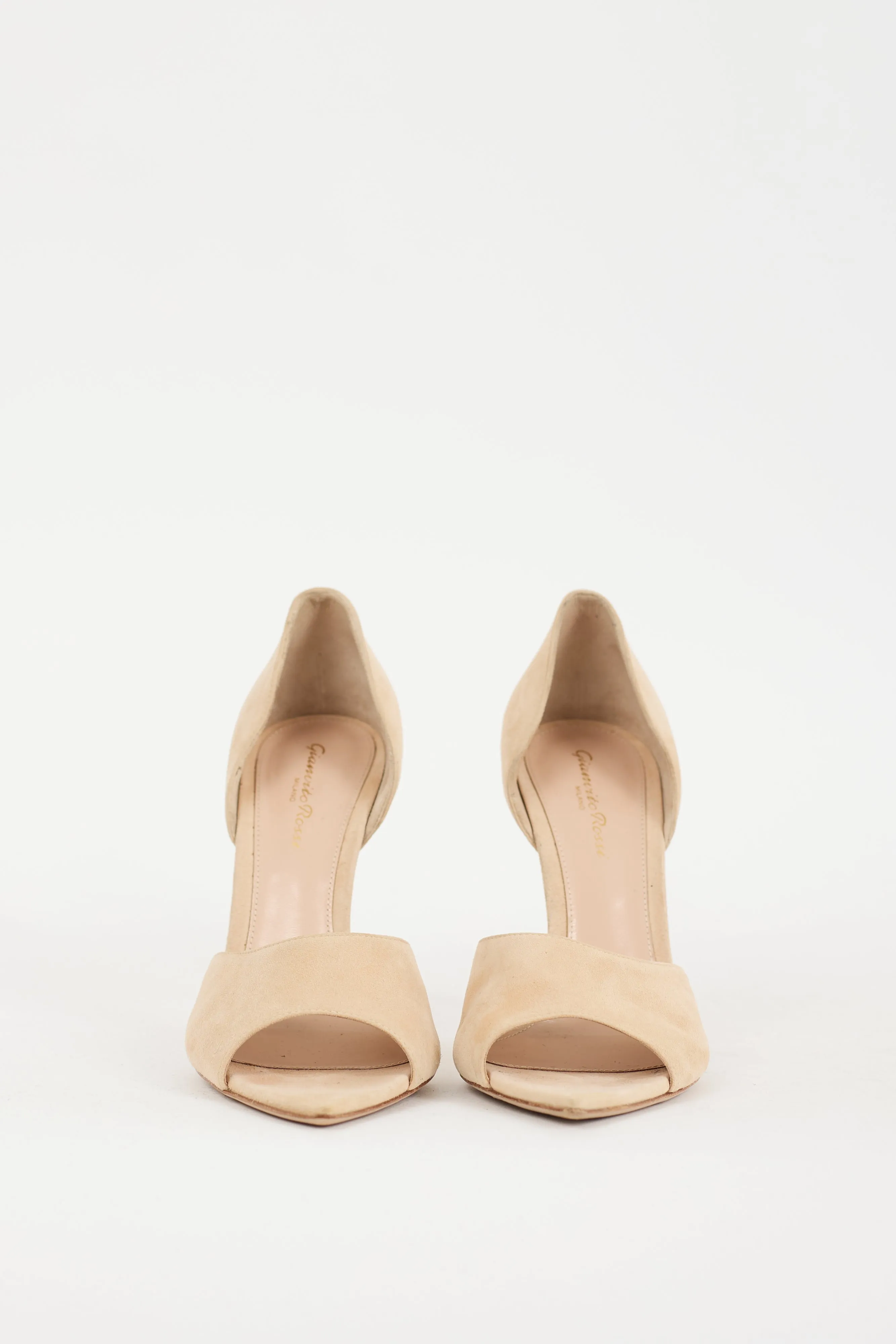 Beige Suede Bree Sandal