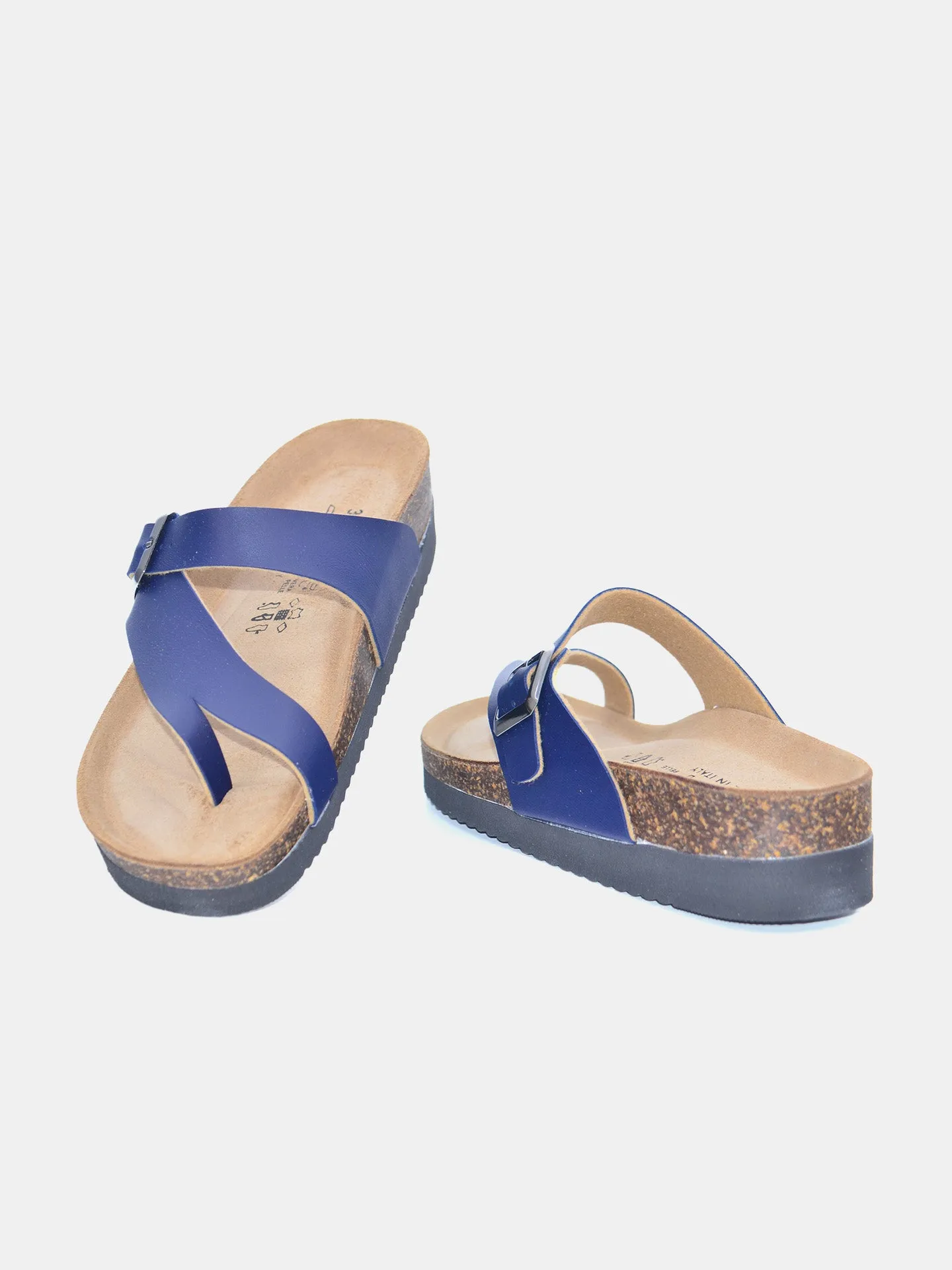 Biochic Women's Finger Type Mid Heel Sandals