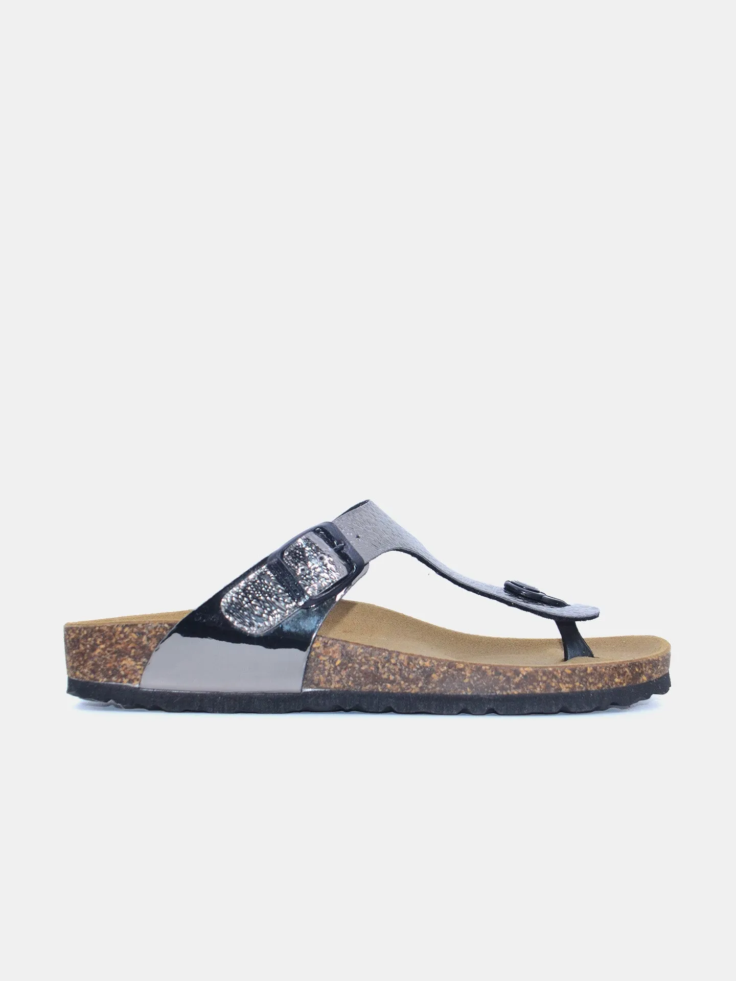 Biochic Women's Gizeh Laminated Upper Sandals