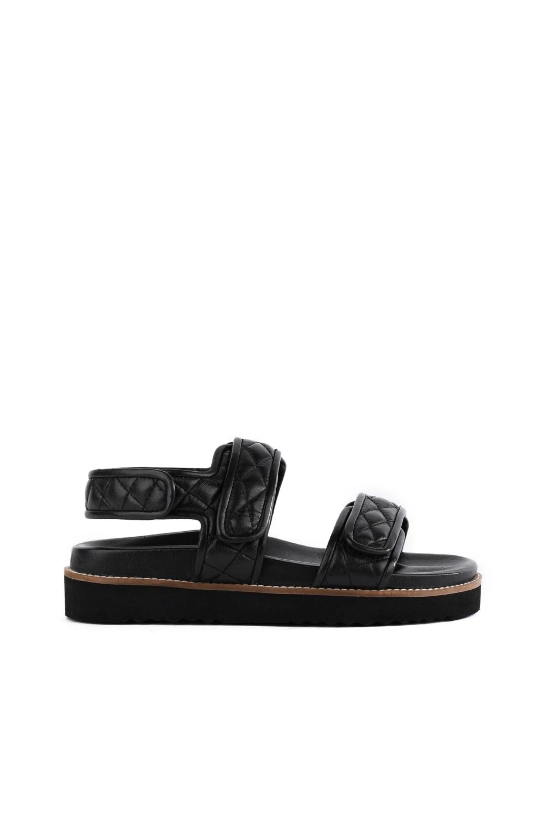 Black New To This Sandal