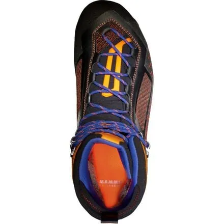 Climbing boots Taiss Light Mid GTX men's Mammut, color Black/Arumita