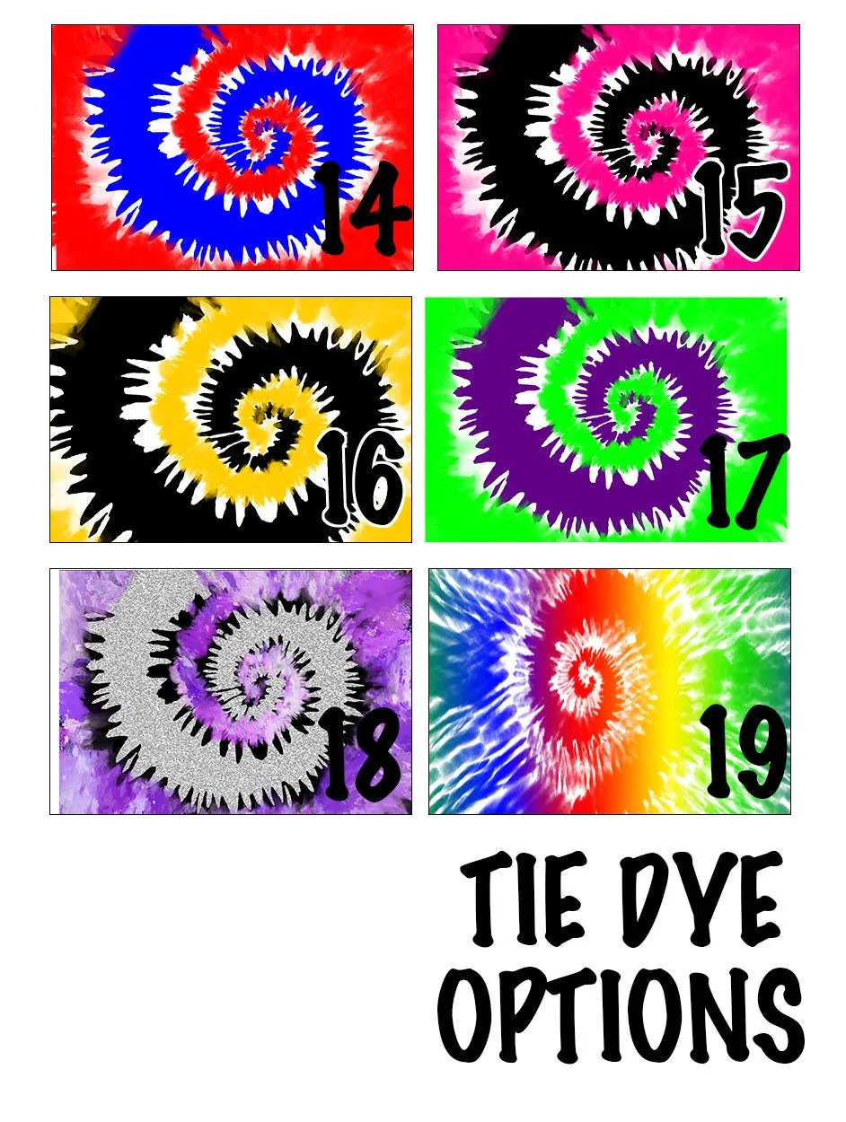 Custom Dancer Slides Sandals with Tie Dye Background, Choose Your Image and Colors
