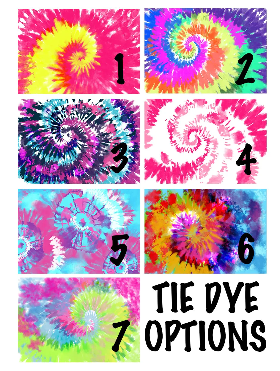 Custom Dancer Slides Sandals with Tie Dye Background, Choose Your Image and Colors