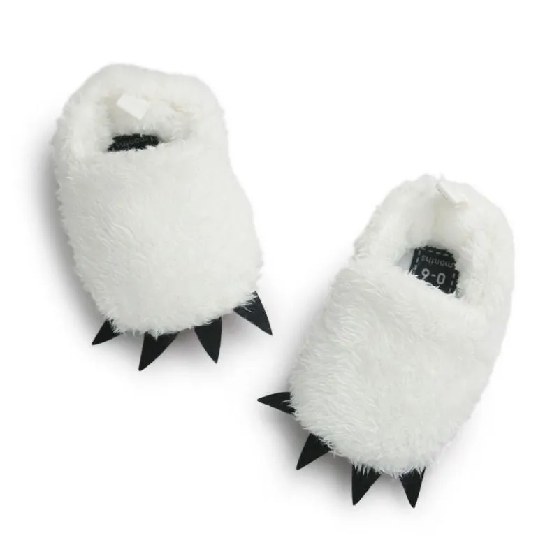 Cute Claw Fashion  Warm Soft Indoor Slippers ( 0-18 Months)