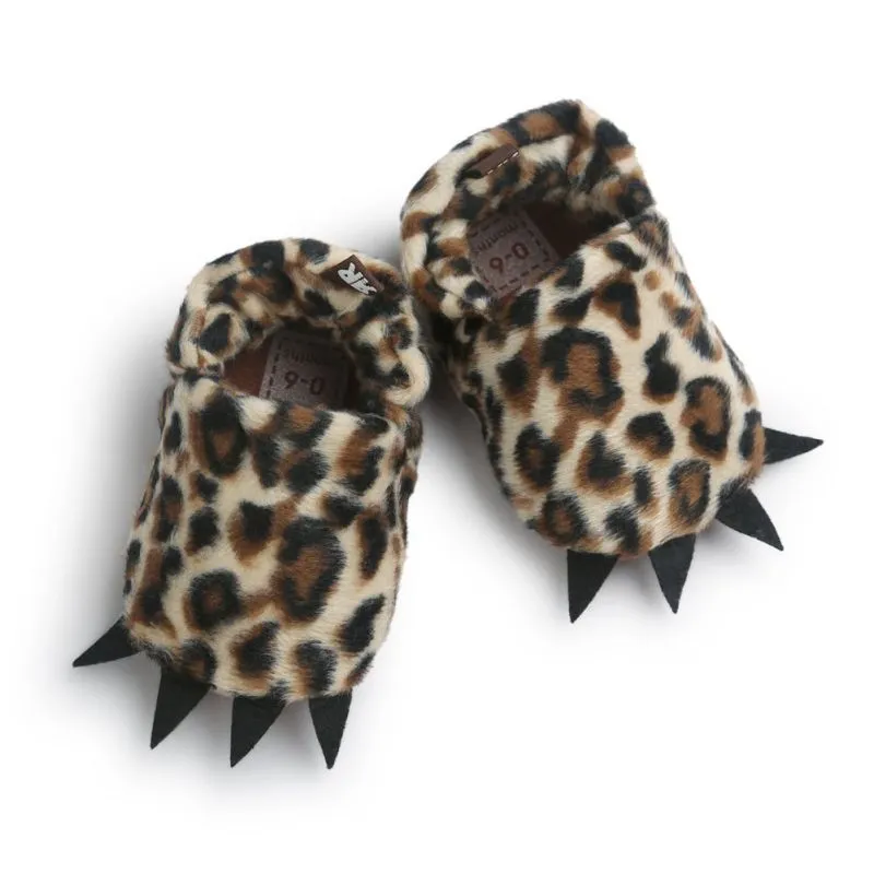 Cute Claw Fashion  Warm Soft Indoor Slippers ( 0-18 Months)