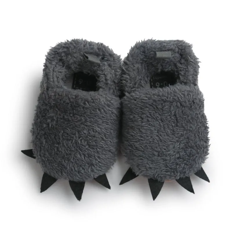 Cute Claw Fashion  Warm Soft Indoor Slippers ( 0-18 Months)