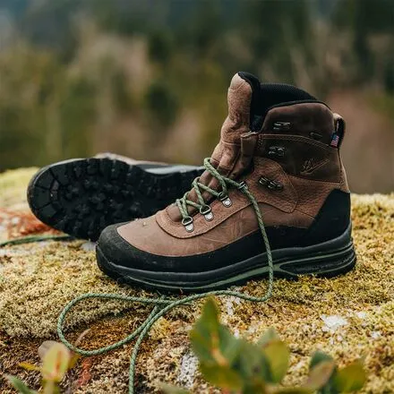 Danner men's Crag Rat hiking boots, Brown/Green