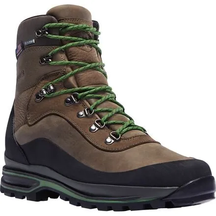 Danner men's Crag Rat hiking boots, Brown/Green