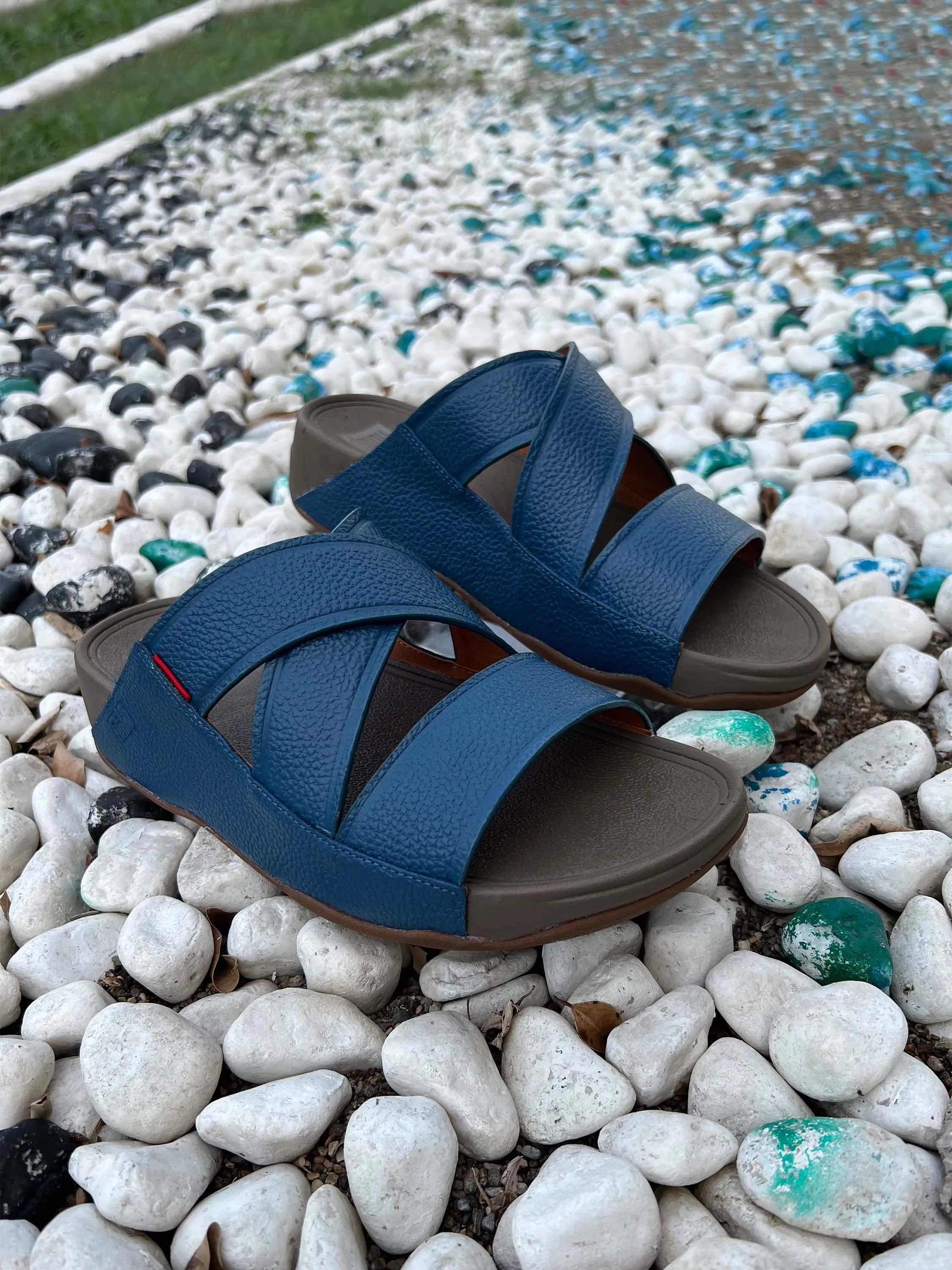 Fitflop Men's Chi Leather Slides