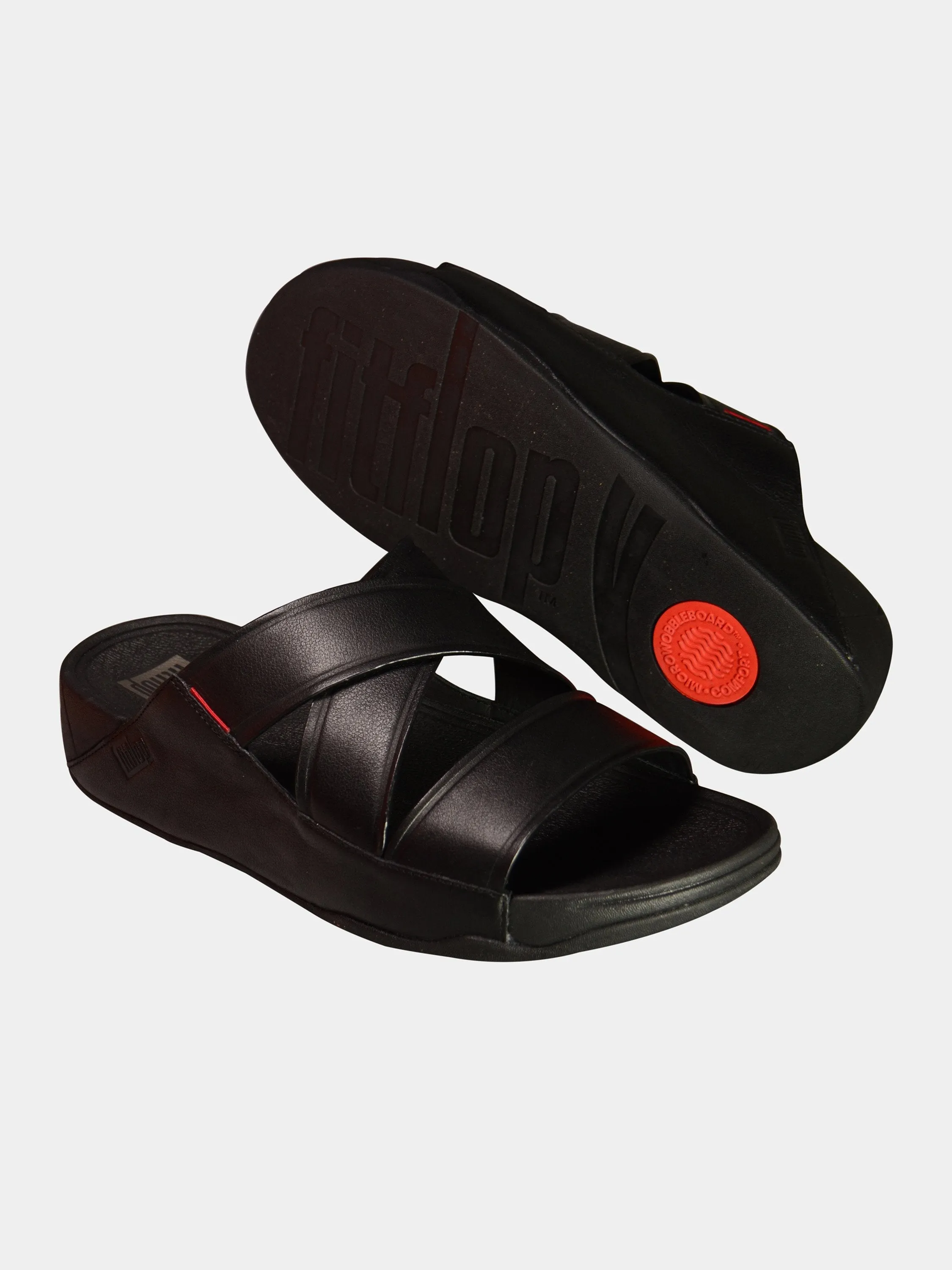 Fitflop Men's Chi Leather Slides
