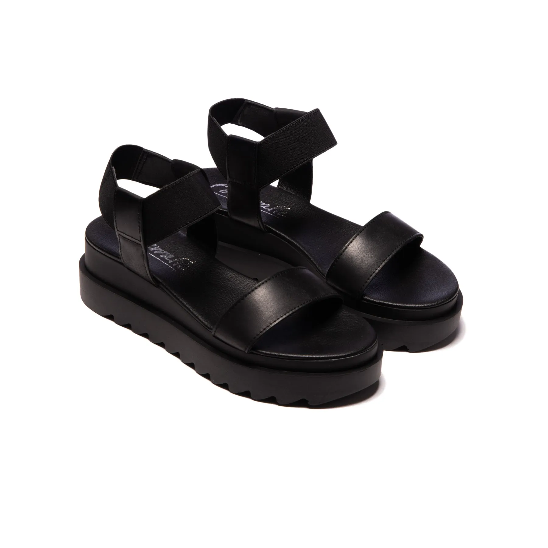 Gerta Black Leather