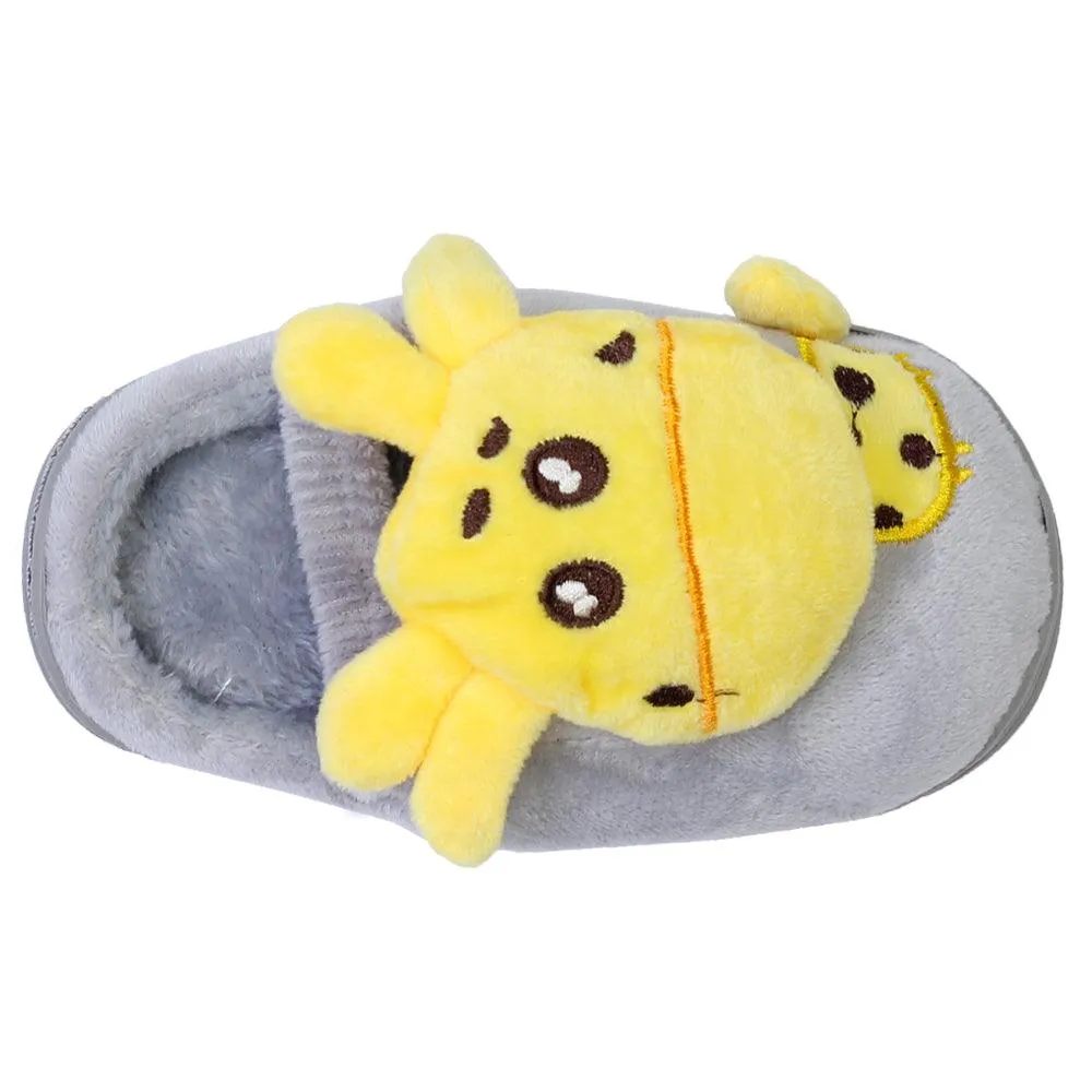 Girls' Soft Slippers (Giraffe)
