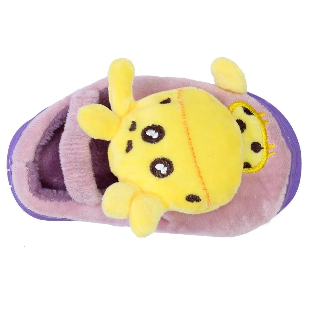 Girls' Soft Slippers (Giraffe)