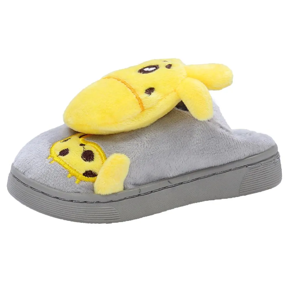 Girls' Soft Slippers (Giraffe)