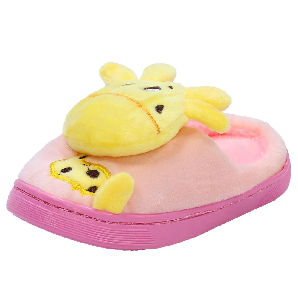 Girls' Soft Slippers (Giraffe)