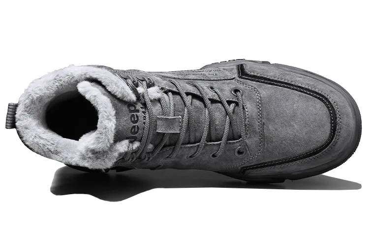 Jeep Martin boots, dark gray