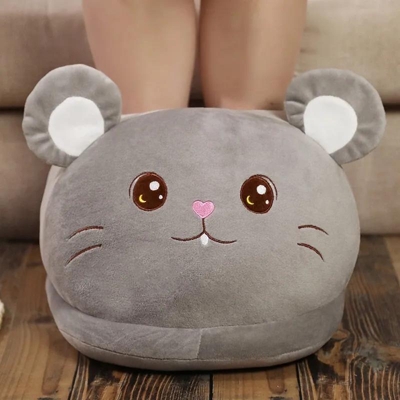 Kawaii Cozy Plush Feet Warmers