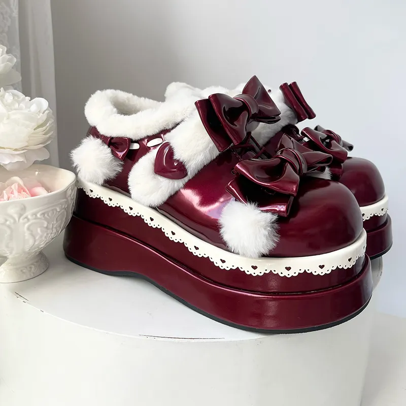 Kawaii Sweet Girl Style Thick-Soled Lolita Shoes