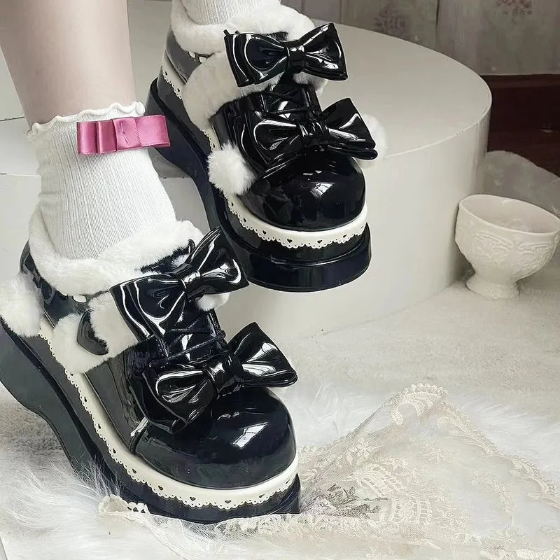 Kawaii Sweet Girl Style Thick-Soled Lolita Shoes