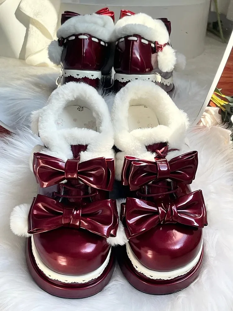 Kawaii Sweet Girl Style Thick-Soled Lolita Shoes