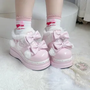Kawaii Sweet Girl Style Thick-Soled Lolita Shoes