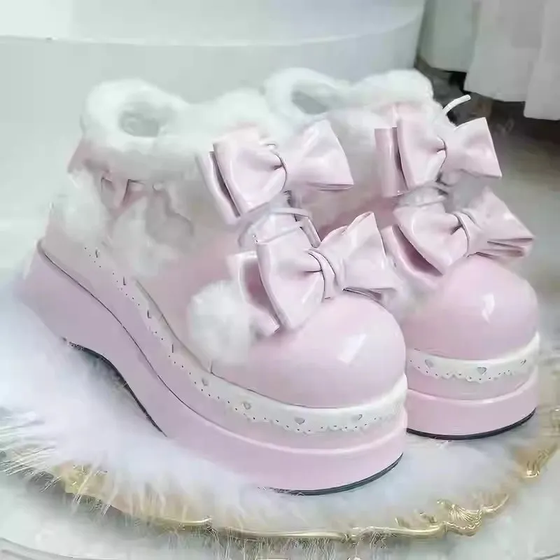 Kawaii Sweet Girl Style Thick-Soled Lolita Shoes