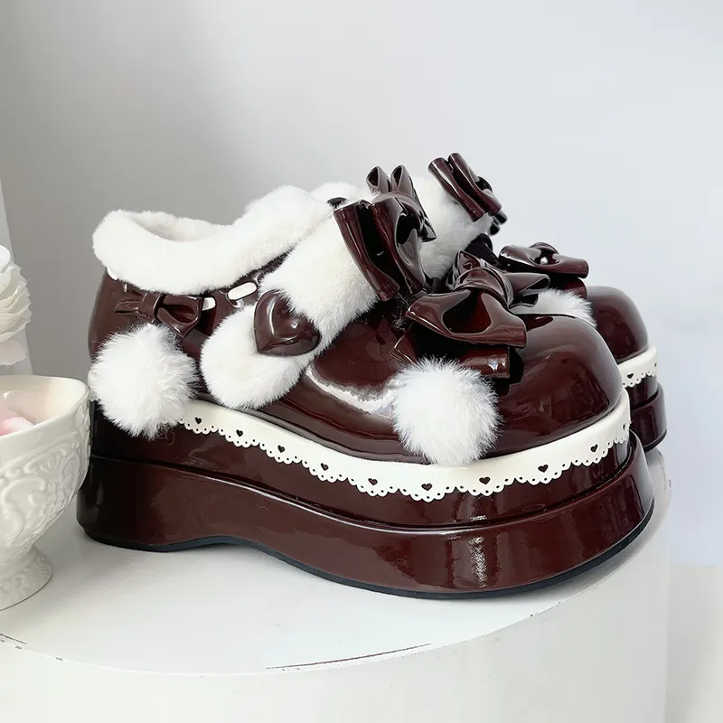 Kawaii Sweet Girl Style Thick-Soled Lolita Shoes