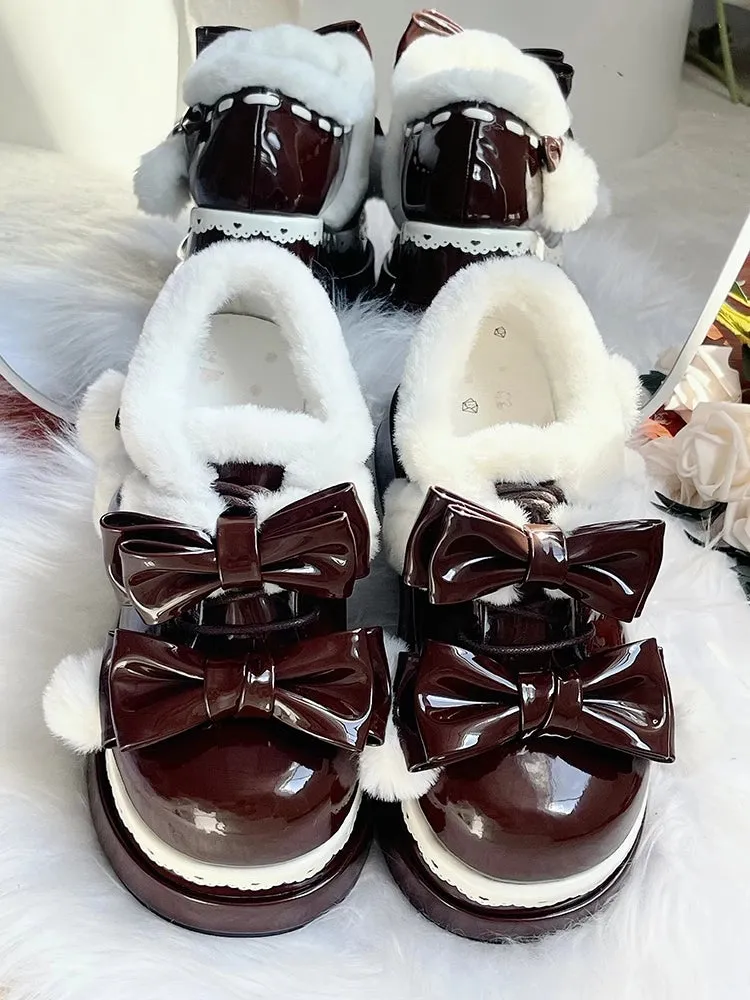 Kawaii Sweet Girl Style Thick-Soled Lolita Shoes