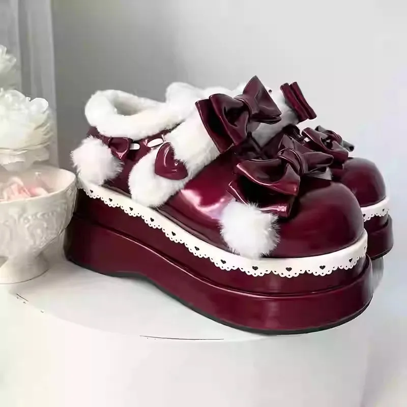 Kawaii Sweet Girl Style Thick-Soled Lolita Shoes