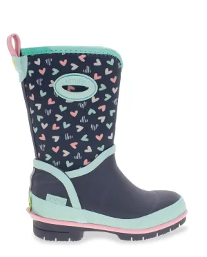 Kids Sweethearts Neoprene Cold Weather Boot - Navy