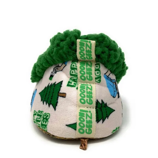 Lil Happy Trees   Women's Sherpa Slippers Socks