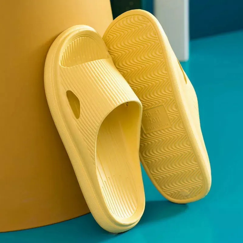 Men Fashion Home Slippers Slip On Flats Hotel Indoor Floor Flat Non-Slip Sandals - MSL50266