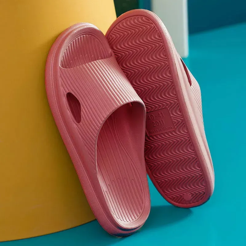 Men Fashion Home Slippers Slip On Flats Hotel Indoor Floor Flat Non-Slip Sandals - MSL50266