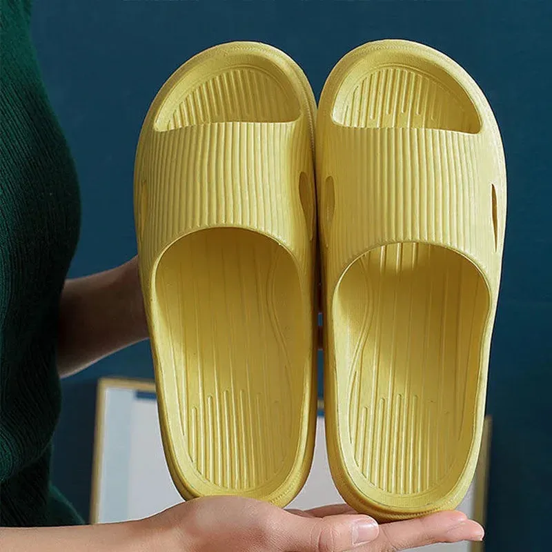 Men Fashion Home Slippers Slip On Flats Hotel Indoor Floor Flat Non-Slip Sandals - MSL50266