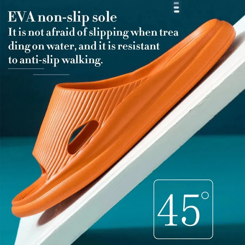 Men Fashion Home Slippers Slip On Flats Hotel Indoor Floor Flat Non-Slip Sandals - MSL50266