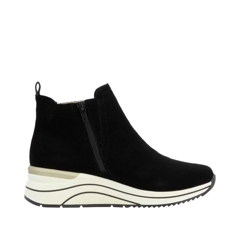 Paige Black Ankle Boots