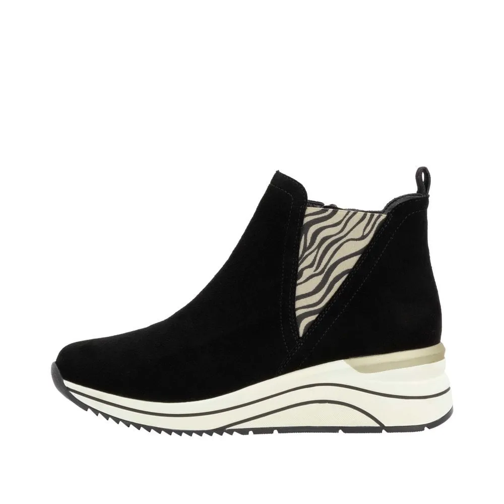 Paige Black Ankle Boots