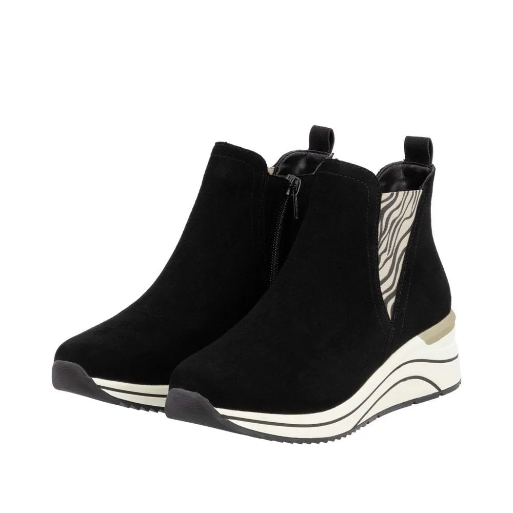 Paige Black Ankle Boots