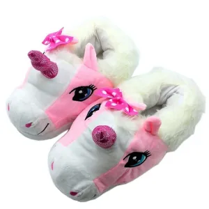 Ribbon Unicorn Slippers