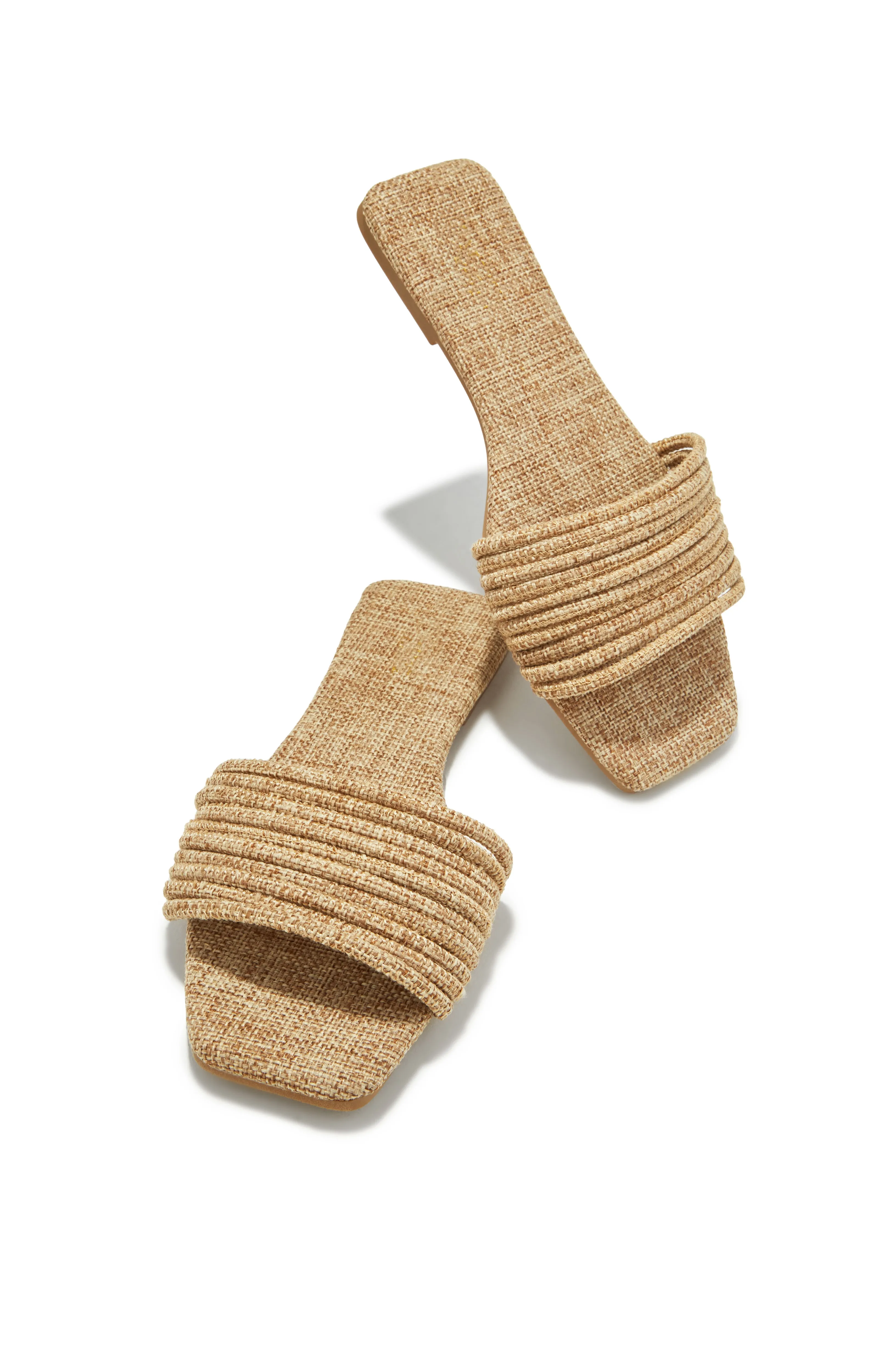 Sun Chaser Slip On Sandals - Gold
