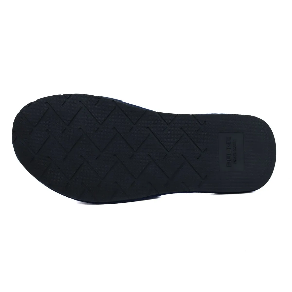 Super Soft Slide-in Slippers in Blue Italian Velvet