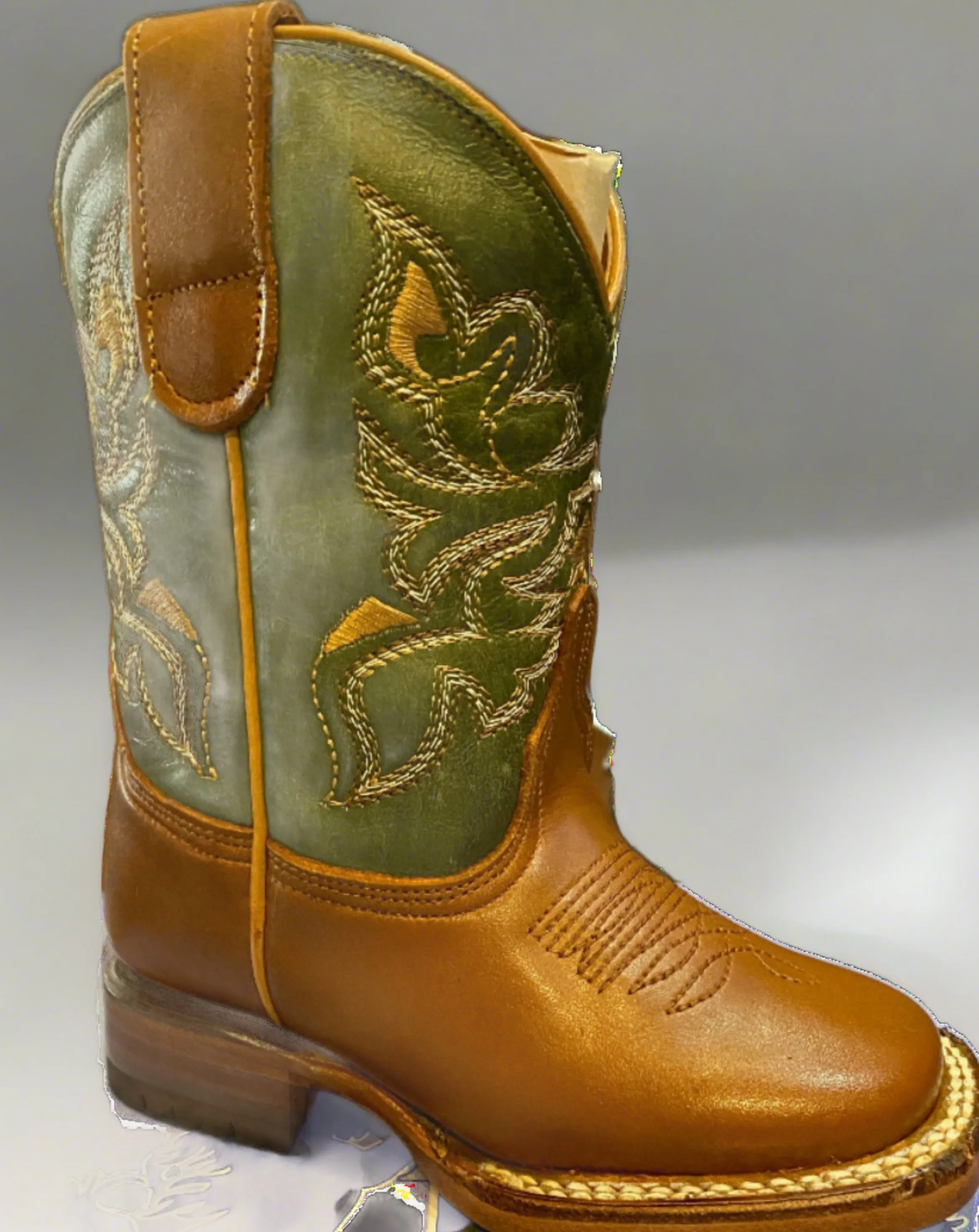 Tanner Mark Boots Kids Tacto Honey & Verde Mau Boots