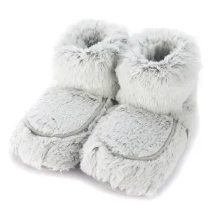 Warmies Marshmallow Gray Boots