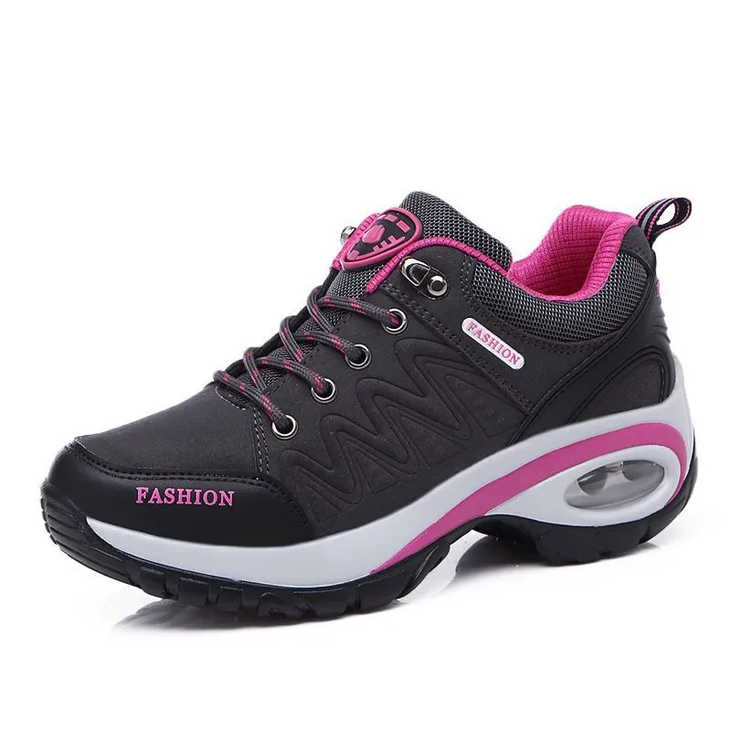 Womens Air Cushion Winter Breathable Hiking Shoes - WHS50166