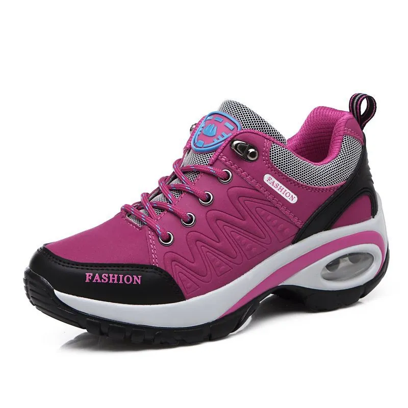 Womens Air Cushion Winter Breathable Hiking Shoes - WHS50166