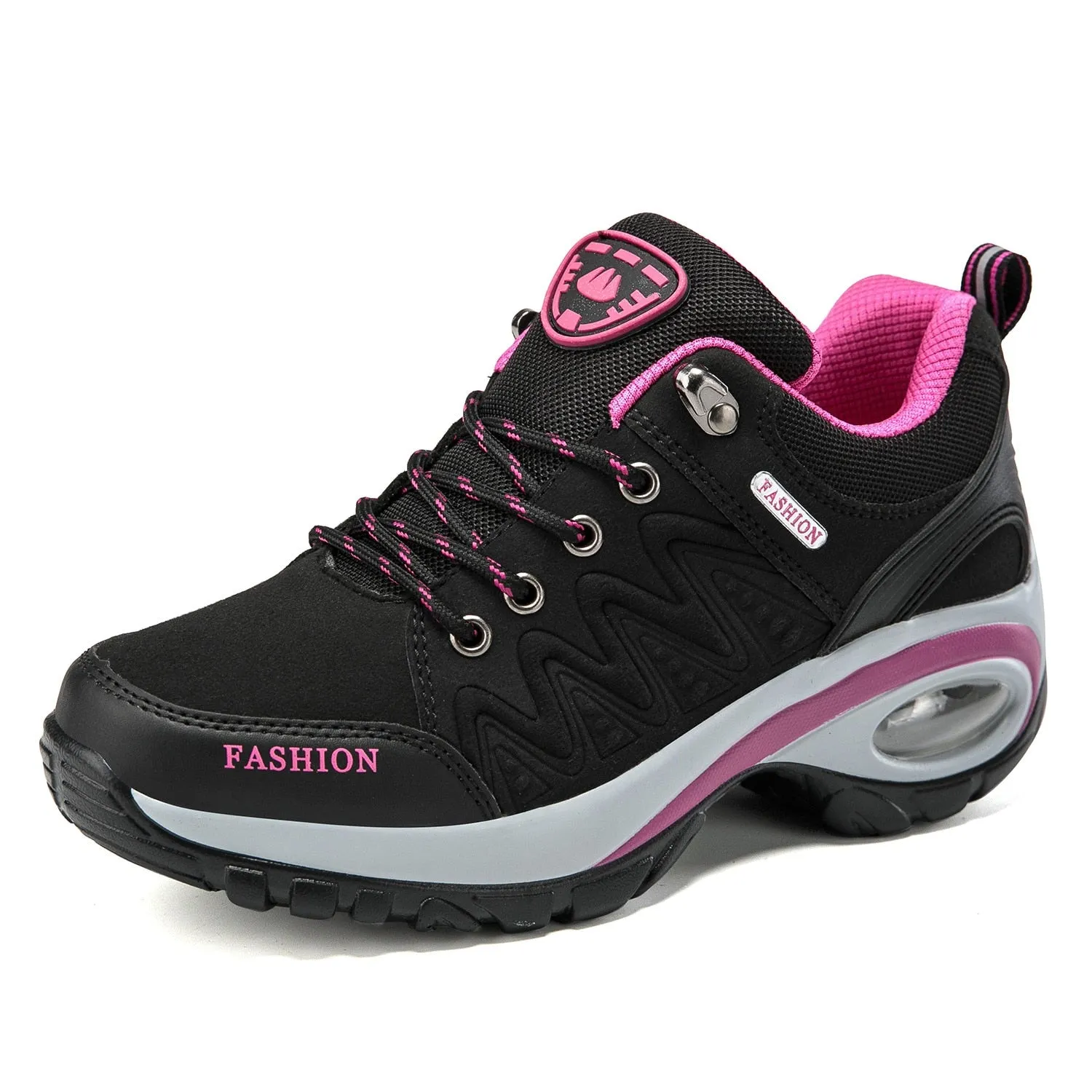 Womens Air Cushion Winter Breathable Hiking Shoes - WHS50166