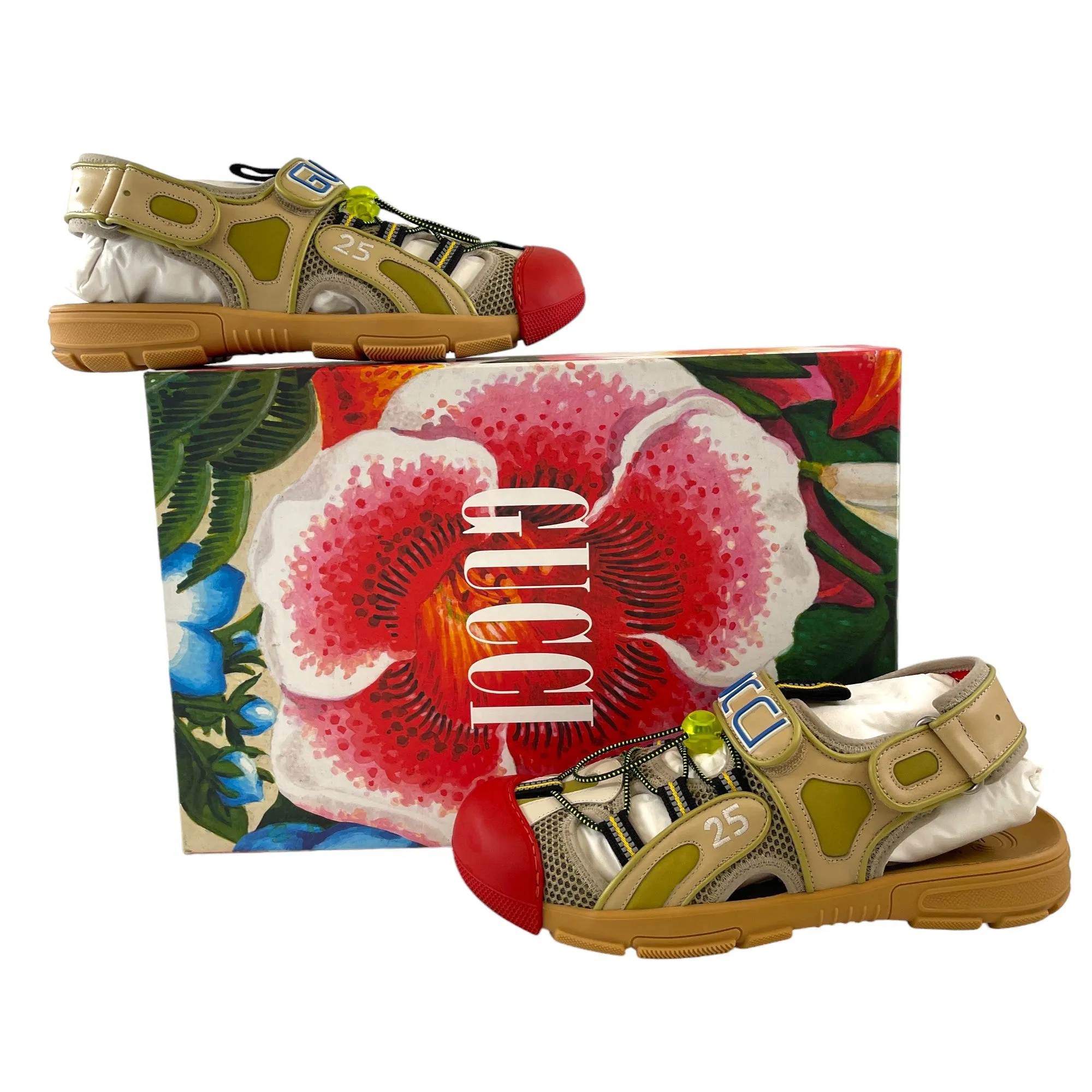 Women's Tinsel Sport Sandals Beige Size EU 40.5 / 7.5